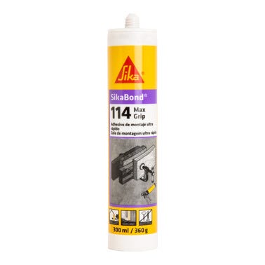 Adhesivo montaje SIKABOND 117 Maxgrip 300ML