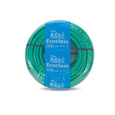 Cable libre halógenos RZ1-K 4G 1.5mm2 verde metro lineal LINEAL