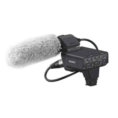 Juego de Adaptador con Caja XLR y micrófono direccional Sony - Negro