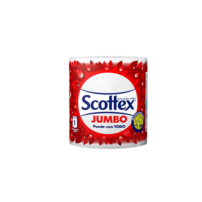 Scottex Rollo papel cocina jumbo 76,5 M