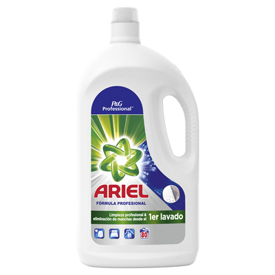 ARIEL Professional detergente líquido 80 dosis 2 unidades 4 L