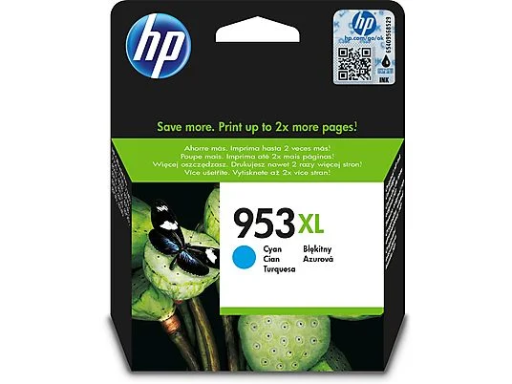 [F6U16AE] HP tinta Nº 953XL - Cian