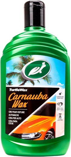 [FG7814] Sparco Turtle Wax Cera líquida de carnauba para coche, protección y brillo, 500 ml, 52857