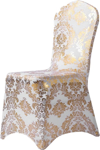 Decoraciones para sillas de recepción de boda, decoración de sillas de recepción de boda, fundas para sillas de eventos formales, fundas elásticas blancas para bodas, fundas de sillas universales para
