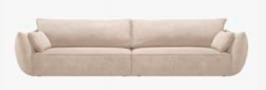 [BSG_4S_51_F1_SOLOGNE1] Sofa 4 seater 248x110x85cm