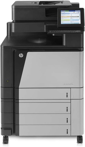 [MFP M880] HP Color LaserJet Enterprise Flow Impresora multifunción láser a color de tamaño carta/legal, 46 ppm, copia, impresión, escaneo, dúplex automático, red, 4 bandejas (segunda Mano)