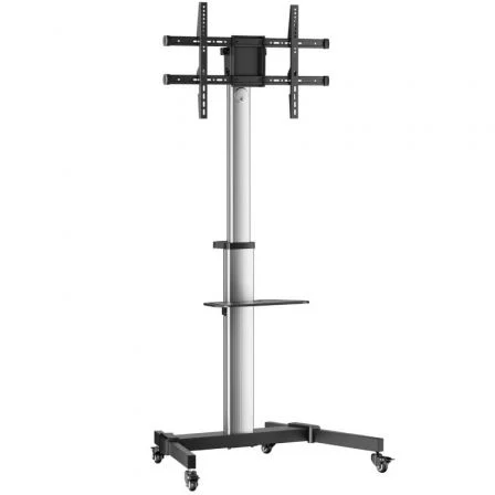 [FT86TRE-197] Soporte de Suelo Inclinable con Ruedas Aisens para TV 37-86"/ hasta 50kg